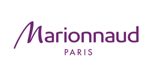 Marionnaud logo in purple with "Paris" below.